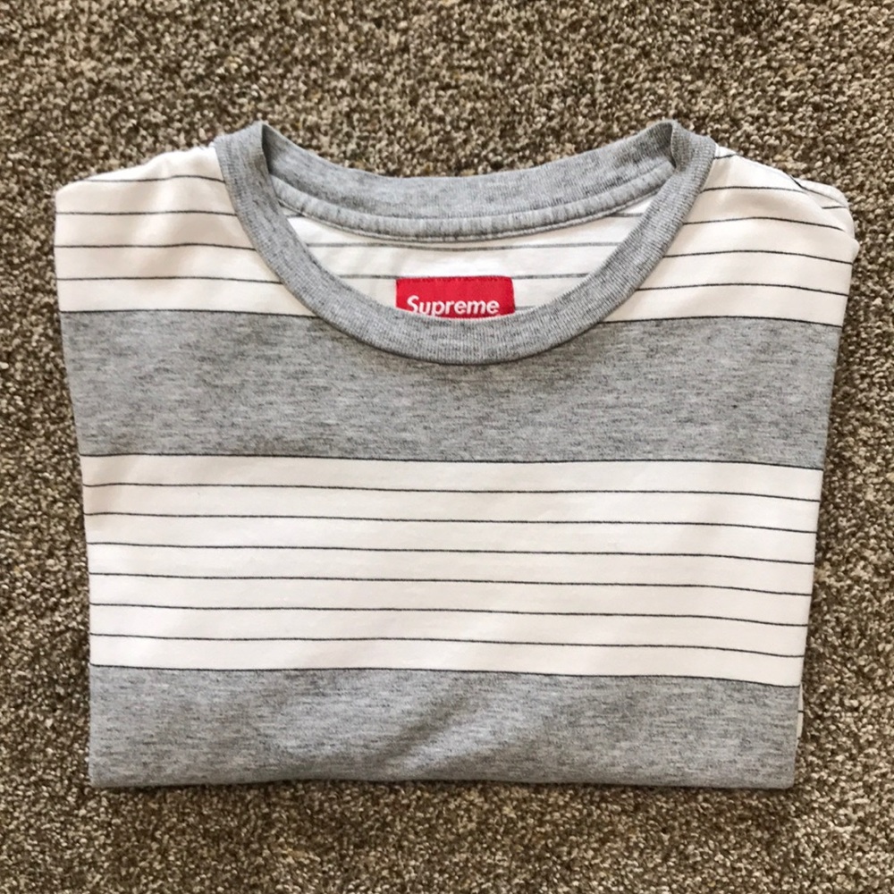 Supreme Striped T Shirt